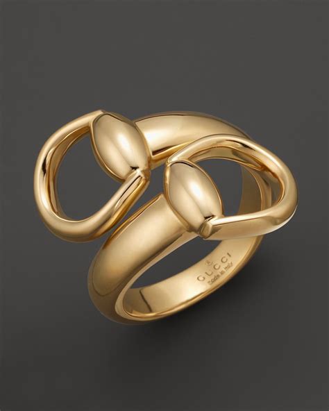 gucci 18k white gold horsebit ring|Gucci yellow gold horsebit ring.